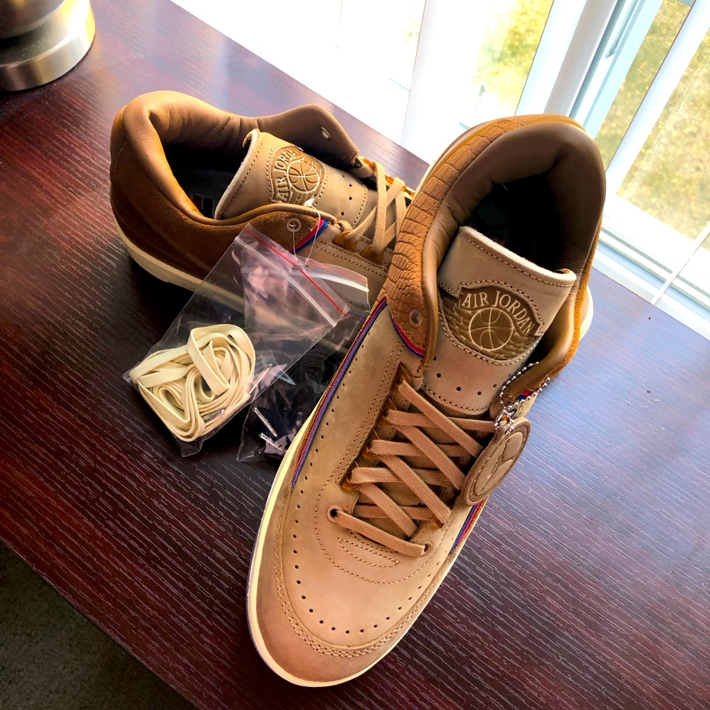 Air Jordan 2 Retro Low Exclusive Designed Shoe